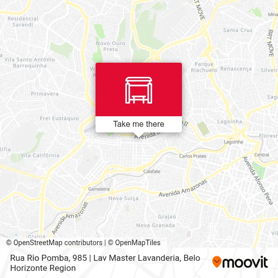 Rua Rio Pomba, 985 | Lav Master Lavanderia map
