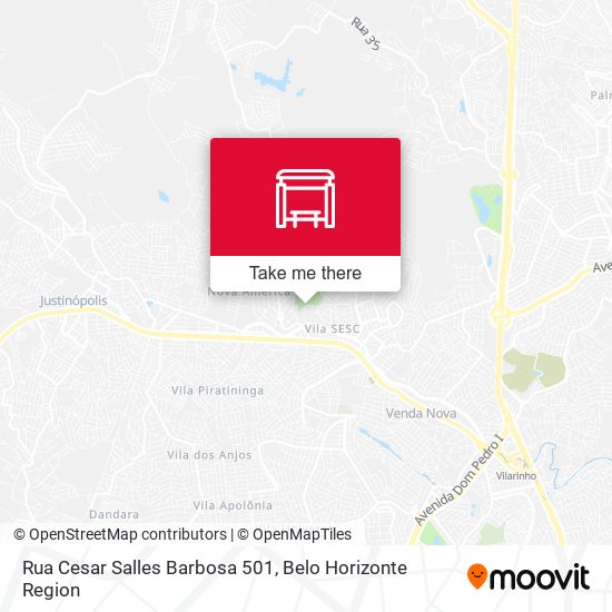 Rua Cesar Salles Barbosa 501 map