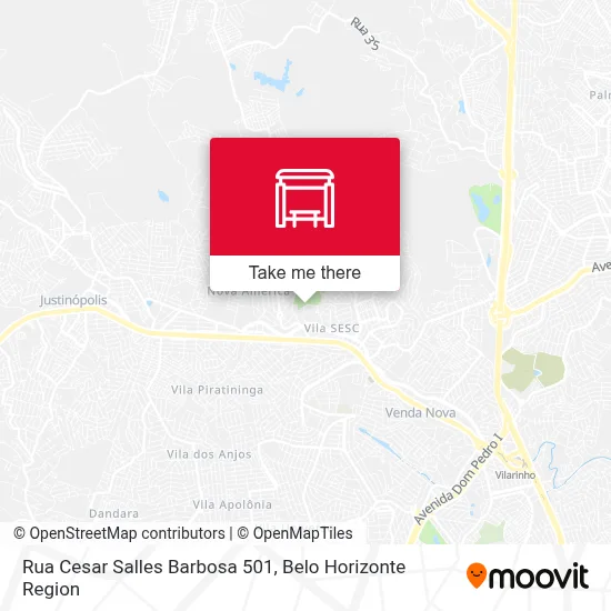 Rua Cesar Salles Barbosa 501 map
