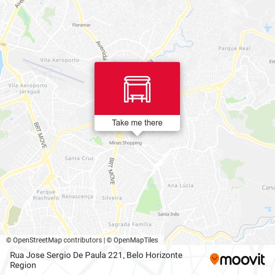 Mapa Rua Jose Sergio De Paula 221