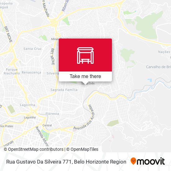 Rua Gustavo Da Silveira 771 map