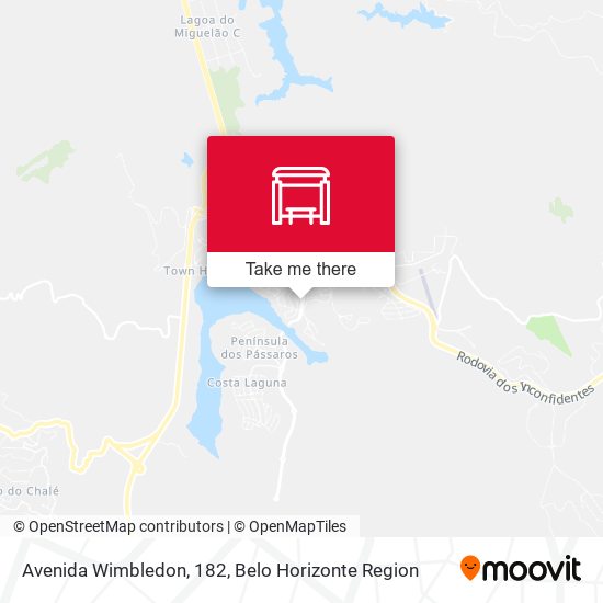 Avenida Wimbledon, 182 map