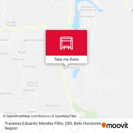 Travessa Eduardo Mendes Filho, 280 map