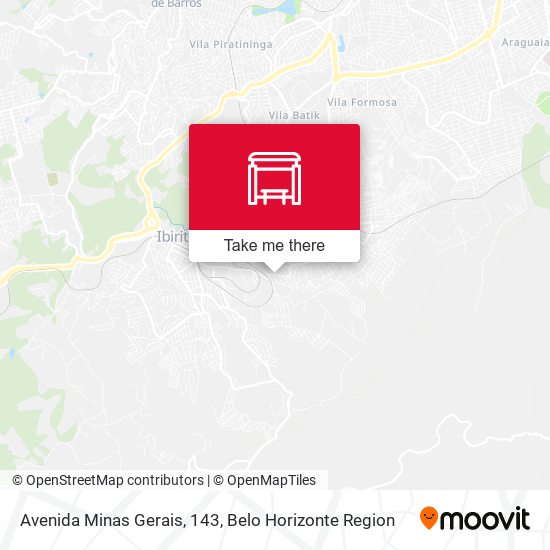 Avenida Minas Gerais, 143 map