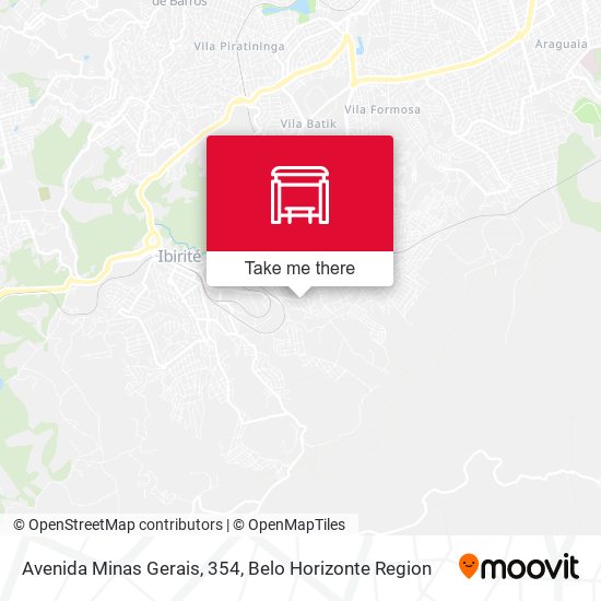 Avenida Minas Gerais, 354 map