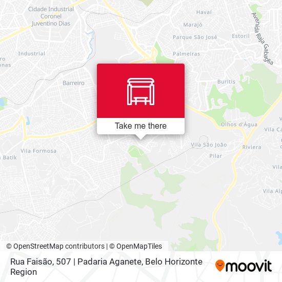 Rua Faisão, 507 | Padaria Aganete map