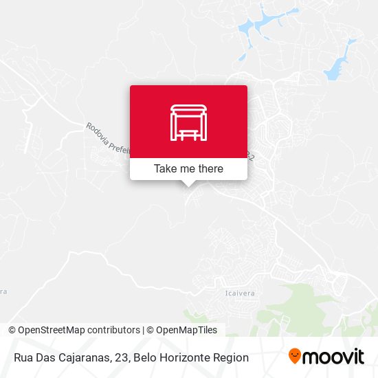 Rua Das Cajaranas, 23 map