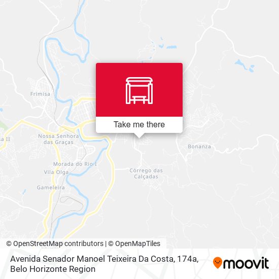 Avenida Senador Manoel Teixeira Da Costa, 174a map