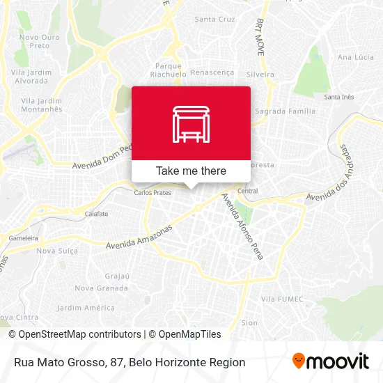 Rua Mato Grosso, 87 map