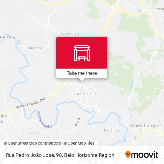 Rua Pedro João José, 98 map