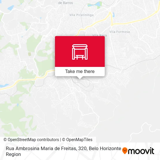 Rua Ambrosina Maria de Freitas, 320 map