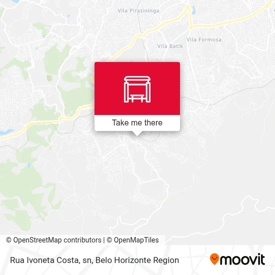 Rua Ivoneta Costa, sn map