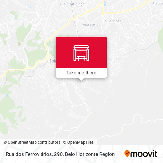 Rua dos Ferroviários, 290 map