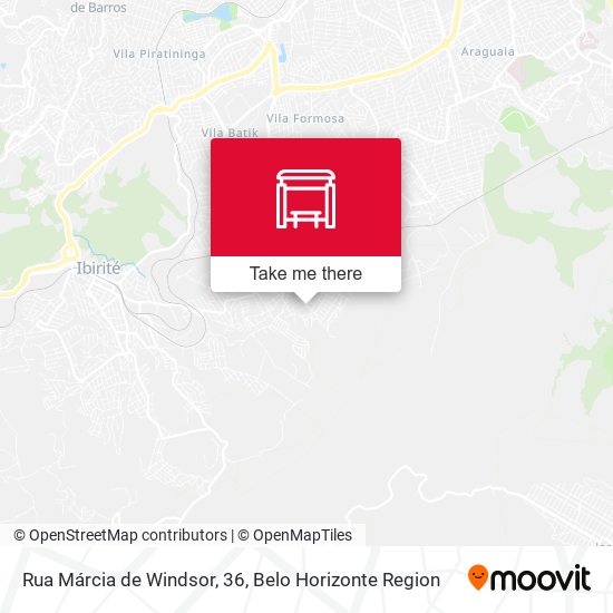 Rua Márcia de Windsor, 36 map