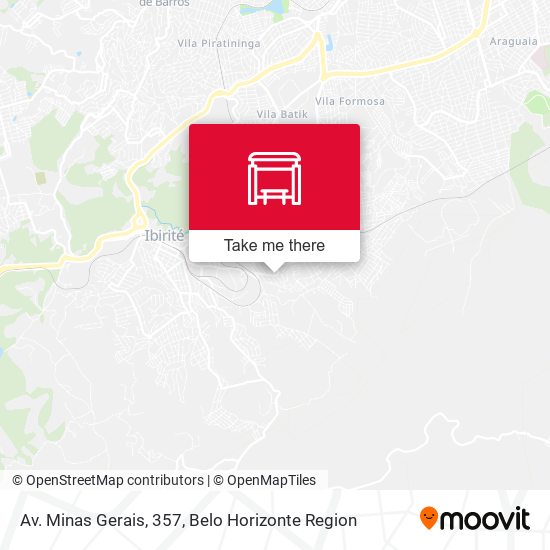 Av. Minas Gerais, 357 map