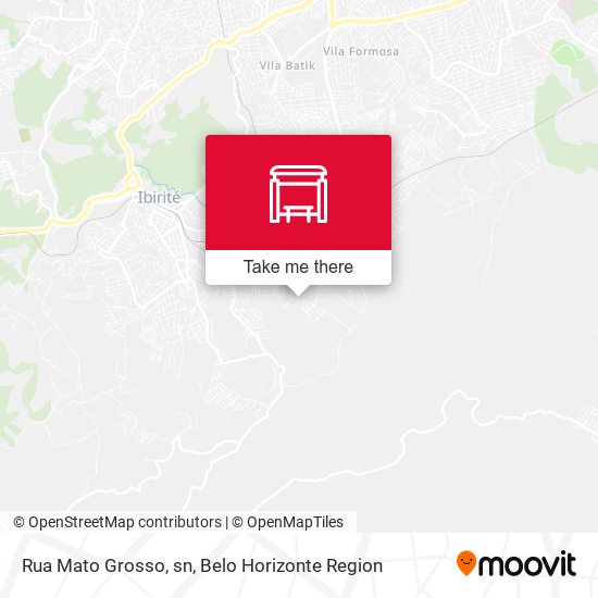 Rua Mato Grosso, sn map