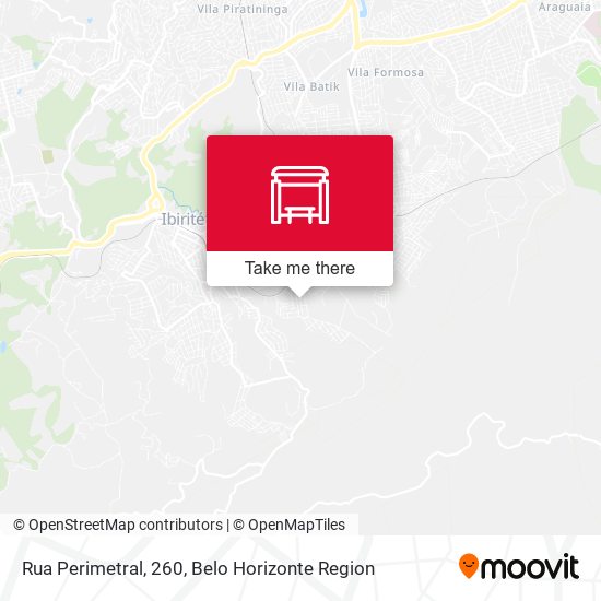 Rua Perimetral, 260 map