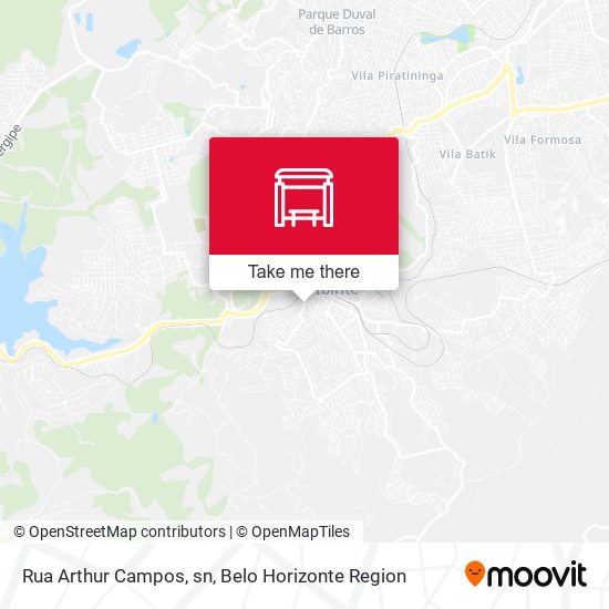 Rua Arthur Campos, sn map
