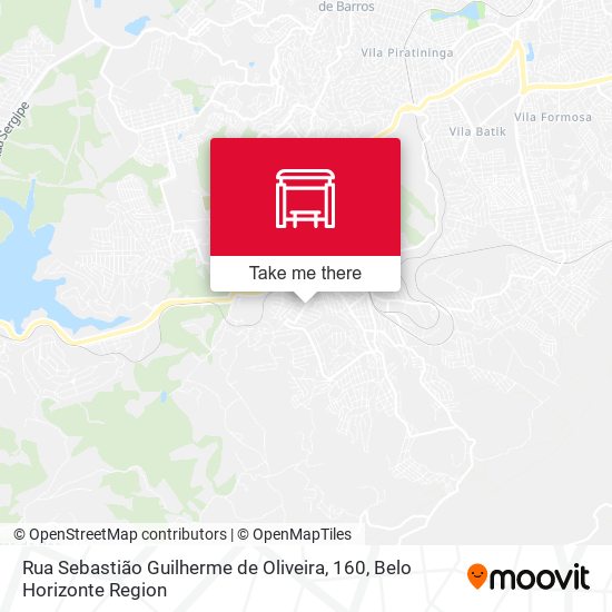 Rua Sebastião Guilherme de Oliveira, 160 map