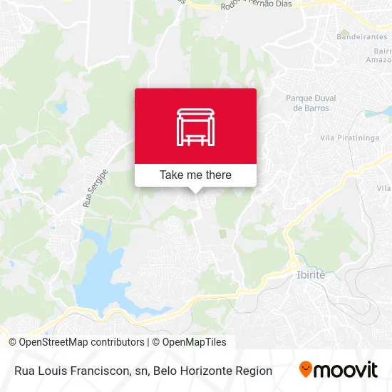 Rua Louis Franciscon, sn map