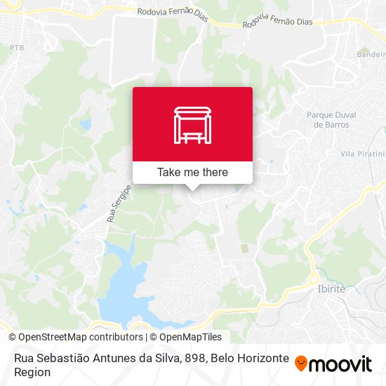 Rua Sebastião Antunes da Silva, 898 map
