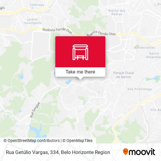 Rua Getúlio Vargas, 334 map