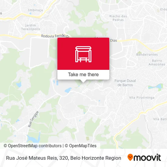 Rua José Mateus Reis, 320 map