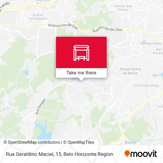 Rua Geraldino Maciel, 15 map