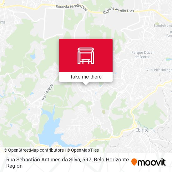 Rua Sebastião Antunes da Silva, 597 map