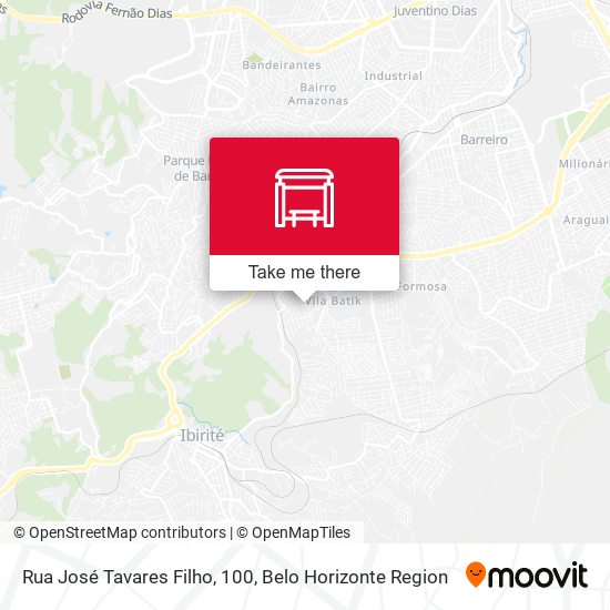 Rua José Tavares Filho, 100 map