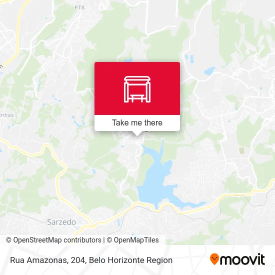 Rua Amazonas, 204 map