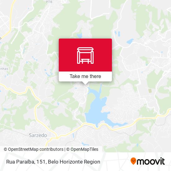 Rua Paraíba, 151 map