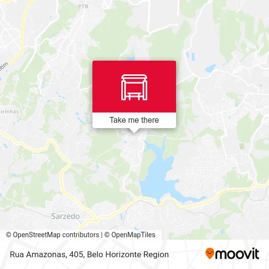 Rua Amazonas, 405 map