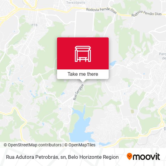Rua Adutora Petrobrás, sn map