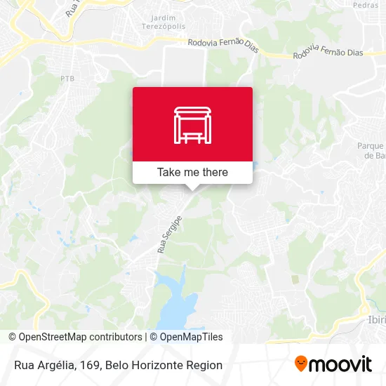 Rua Argélia, 169 map