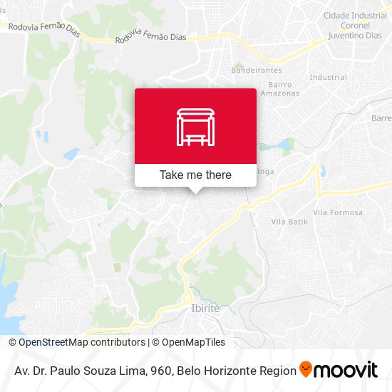 Av. Dr. Paulo Souza Lima, 960 map
