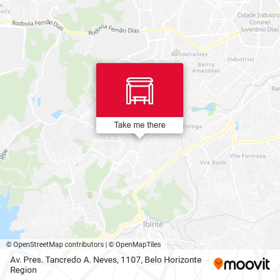 Av. Pres. Tancredo A. Neves, 1107 map