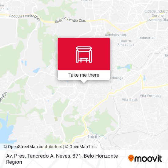 Av. Pres. Tancredo A. Neves, 871 map