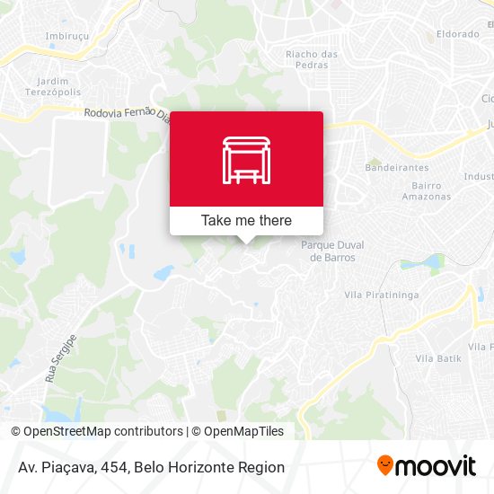 Av. Piaçava, 454 map