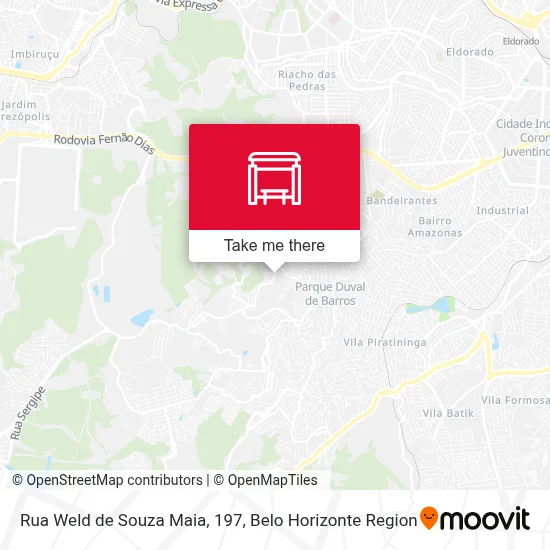 Rua Weld de Souza Maia, 197 map