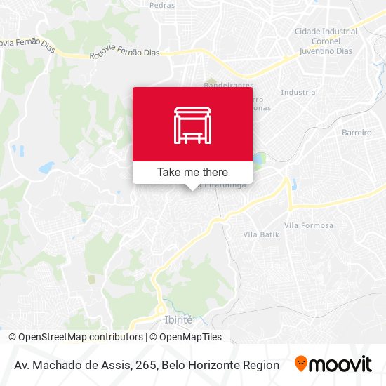 Av. Machado de Assis, 265 map