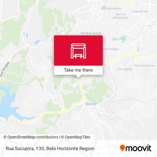 Rua Sucupira, 130 map