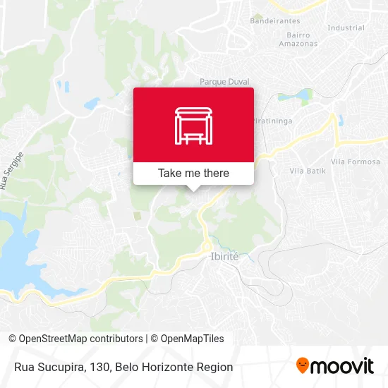 Rua Sucupira, 130 map