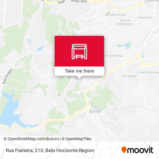 Rua Paineira, 210 map