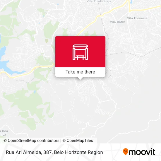 Rua Ari Almeida, 387 map
