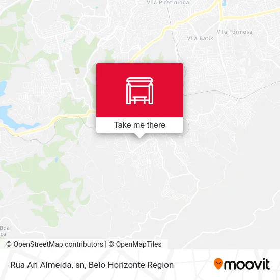 Rua Ari Almeida, sn map