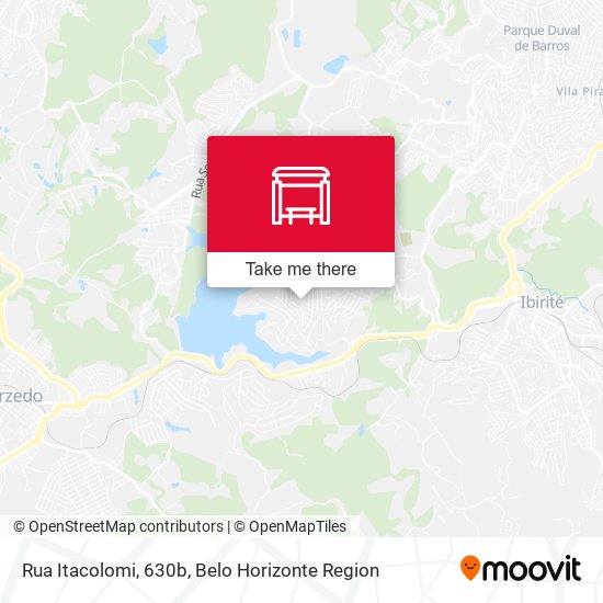 Rua Itacolomi, 630b map