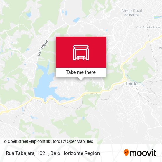 Rua Tabajara, 1021 map