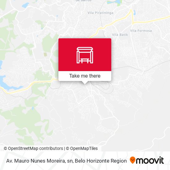 Av. Mauro Nunes Moreira, sn map