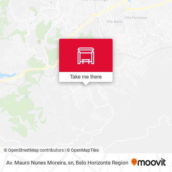 Av. Mauro Nunes Moreira, sn map